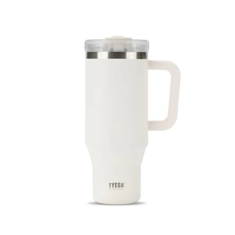 Stainless Steel Insulated Tumbler 900ml - 30oz White