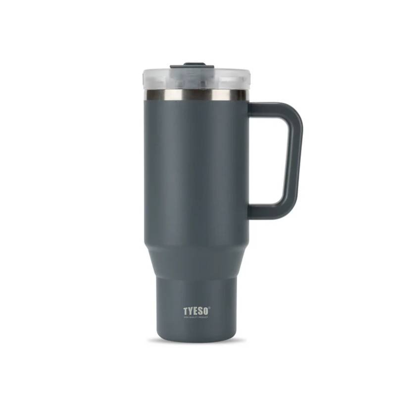 Stainless Steel Insulated Tumbler 900ml - 30oz Gray