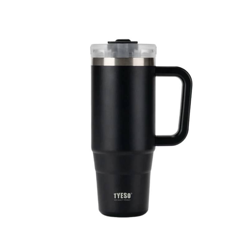 Stainless Steel Insulated Tumbler 900ml - 30oz Black